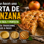 Cómo hacer una tarta de manzana casera fácil y perfecta